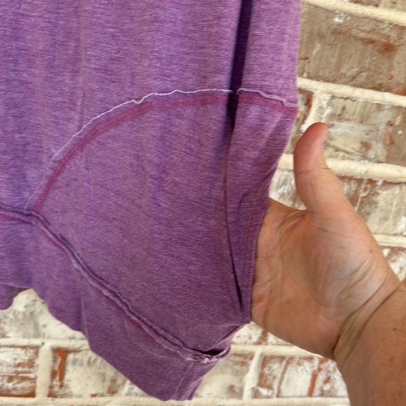 Free People Movement Purple First Choice Long Sleeved Dolman T-Shirt - Picture 5 of 12